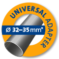 Univerzálny adaptér Ø 32 – 35 mm